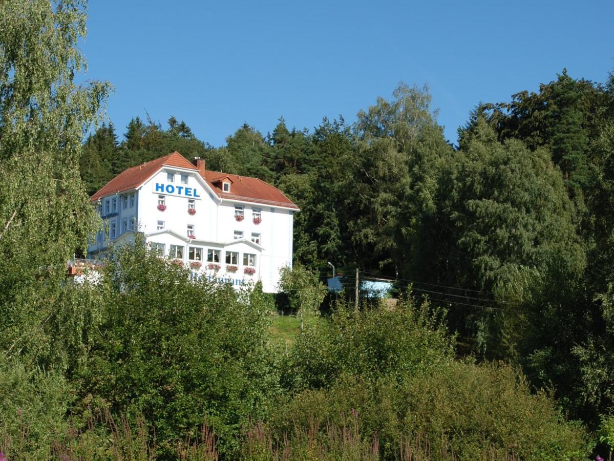 Waldhotel & Restaurant Bergschlosschen Hetzdorf Kültér fotó