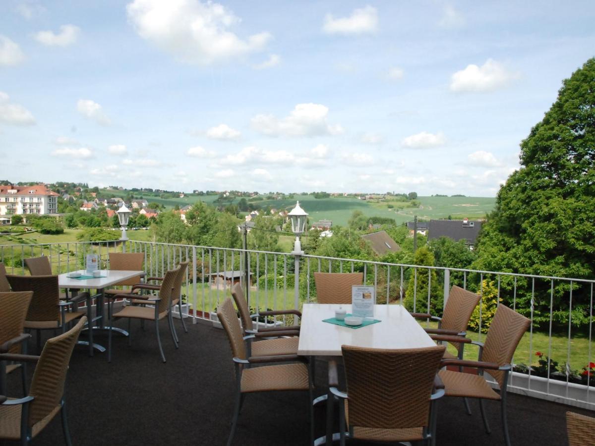 Waldhotel & Restaurant Bergschlosschen Hetzdorf Kültér fotó