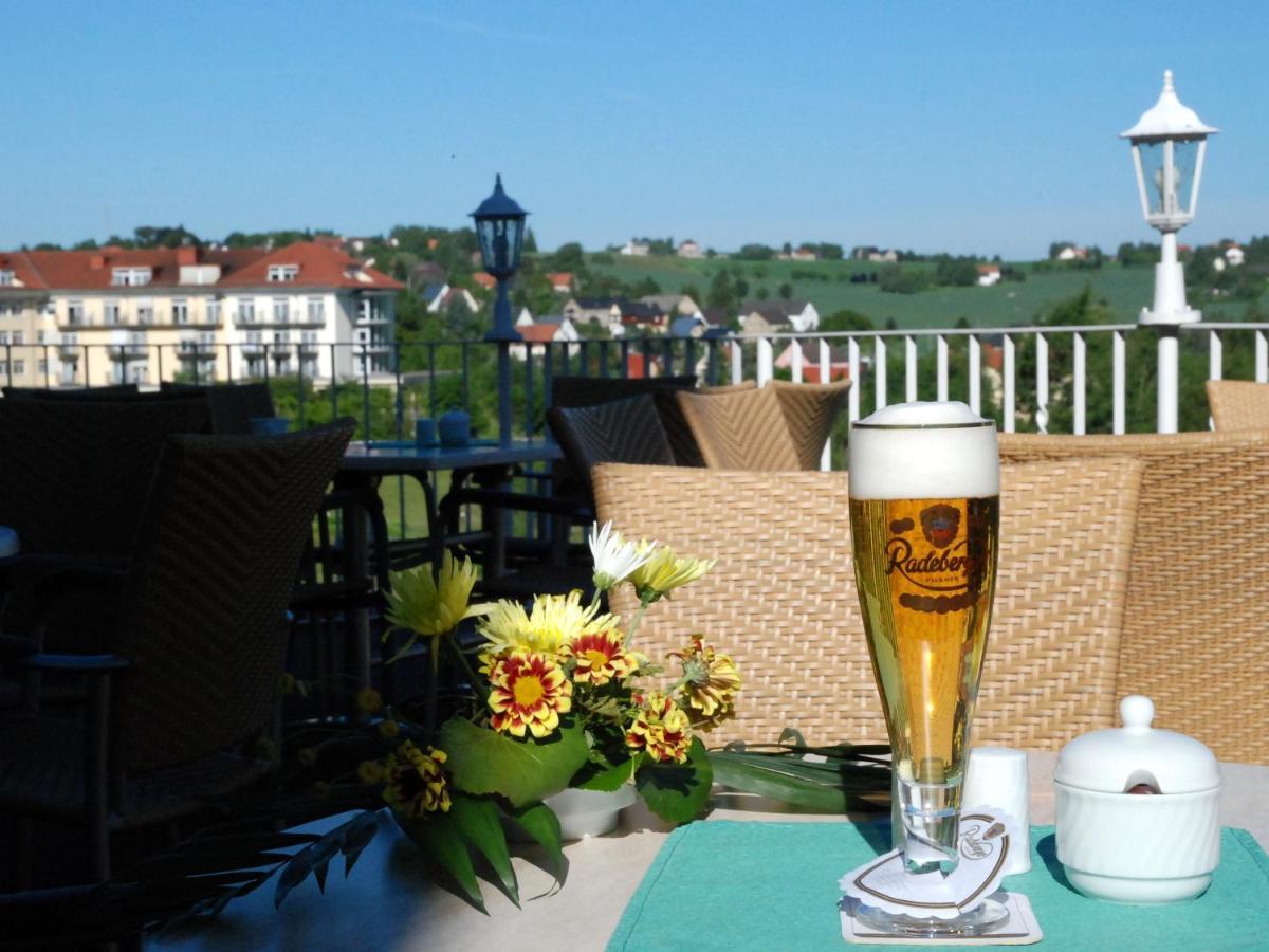 Waldhotel & Restaurant Bergschlosschen Hetzdorf Kültér fotó