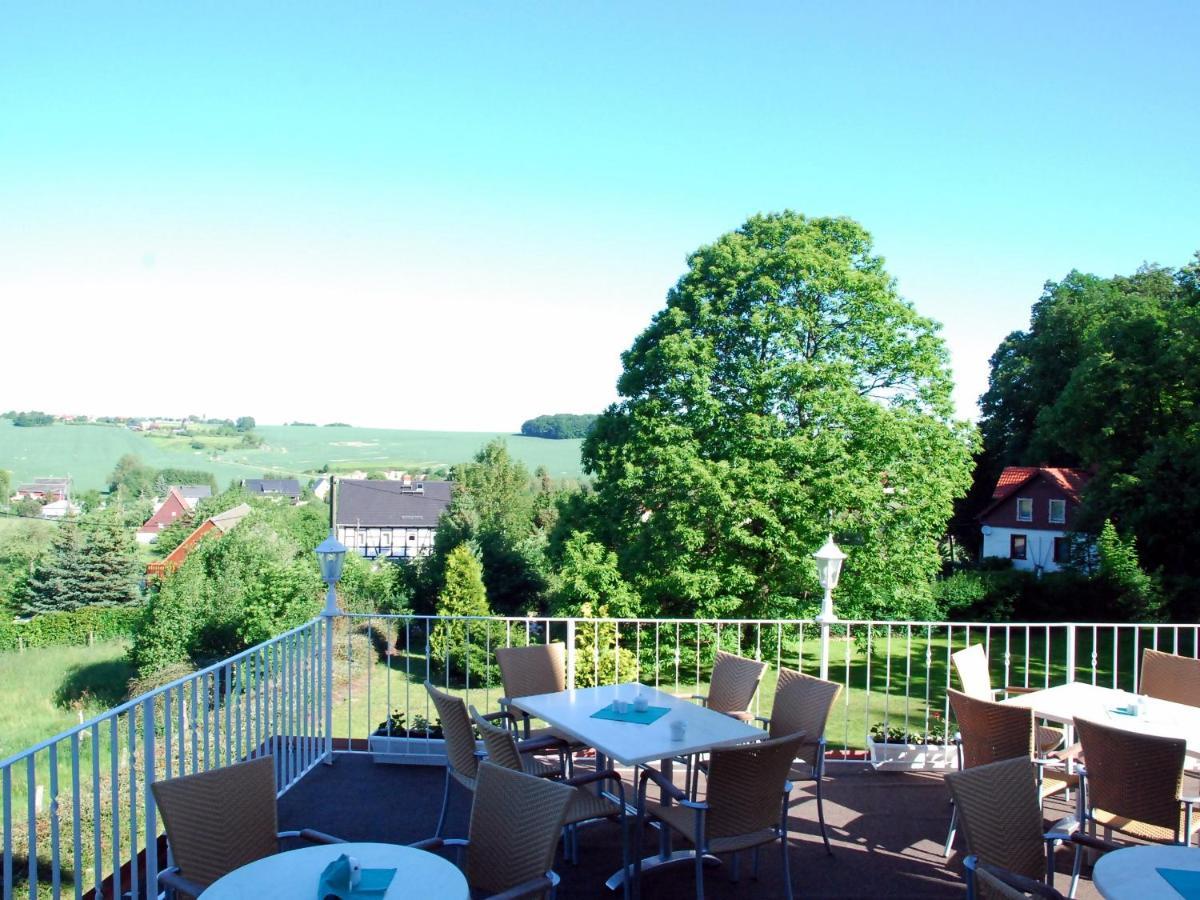 Waldhotel & Restaurant Bergschlosschen Hetzdorf Kültér fotó